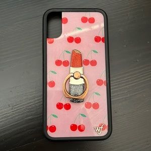 Wildflower iPhone XS Cherries Case